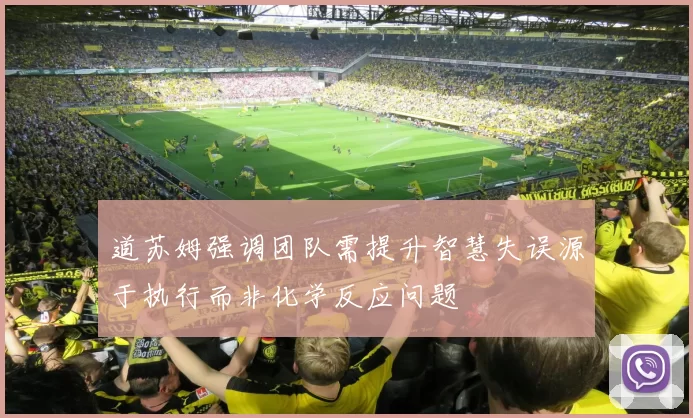道苏姆强调团队需提升智慧失误源于执行而非化学反应问题